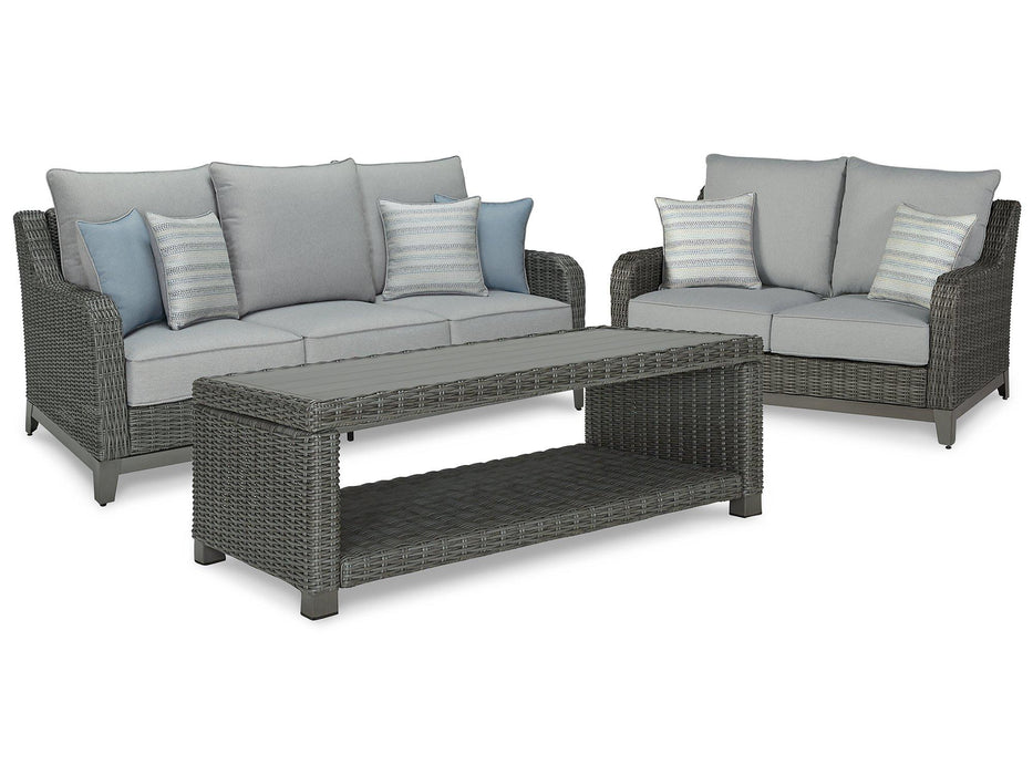 Elite Park Outdoor Seating Set - Tony’s Furniture Store & Linen (GA) - Multi Location