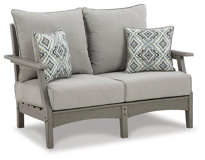 Visola Outdoor Loveseat Conversation Set - Tony’s Furniture Store & Linen (GA) - Multi Location