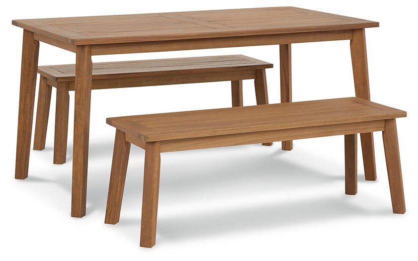 Janiyah Outdoor Dining Set - Tony’s Furniture Store & Linen (GA) - Multi Location