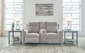 Barnsana Power Reclining Loveseat with Console - Tony’s Furniture Store & Linen (GA) - Multi Location