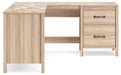 Battelle 60" Home Office Desk with Return - Tony’s Furniture Store & Linen (GA) - Multi Location