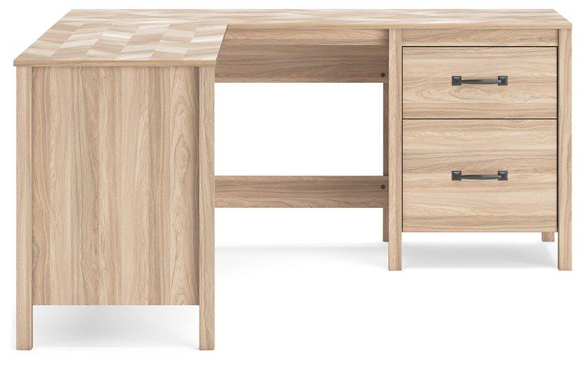 Battelle 60" Home Office Desk with Return - Tony’s Furniture Store & Linen (GA) - Multi Location