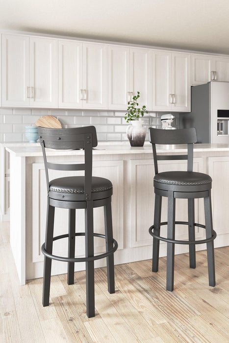 Valebeck Bar Height Bar Stool - Tony’s Furniture Store & Linen (GA) - Multi Location