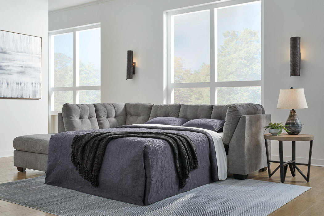 Marleton 2-Piece Sleeper Sectional with Chaise - Tony’s Furniture Store & Linen (GA) - Multi Location