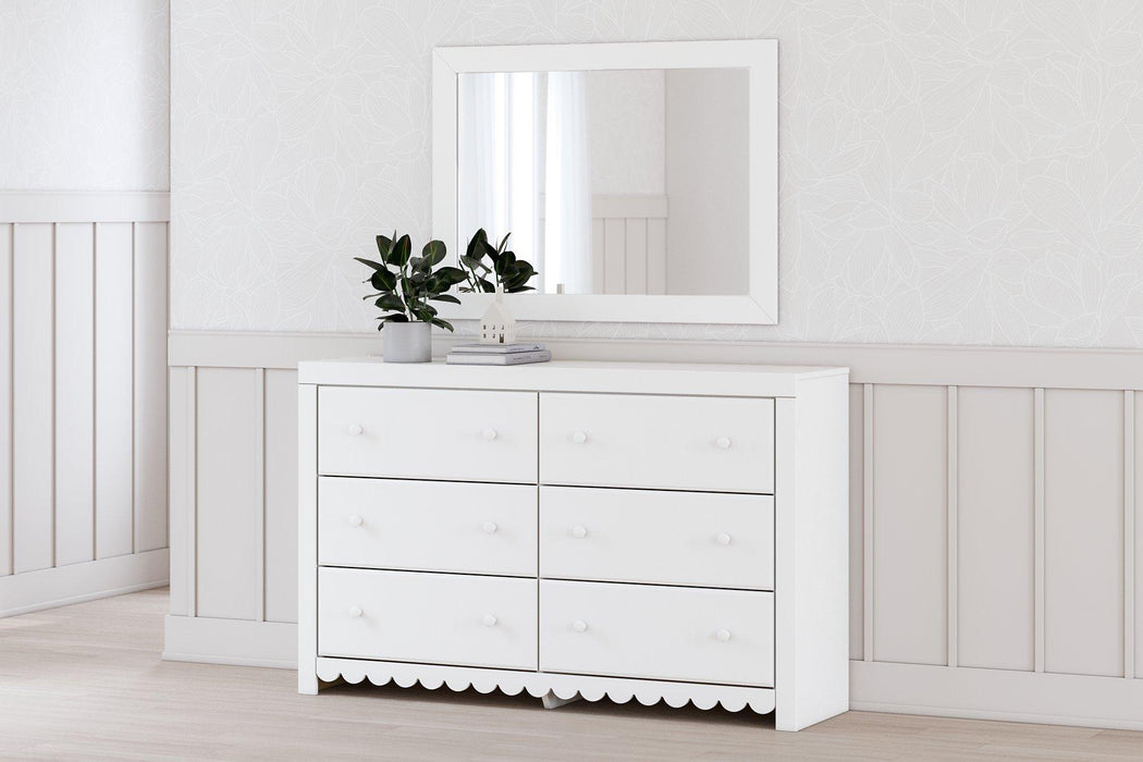 Mollviney Dresser and Mirror - Tony’s Furniture Store & Linen (GA) - Multi Location