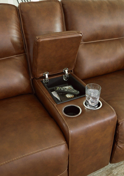 Francesca Power Reclining Loveseat with Console - Tony’s Furniture Store & Linen (GA) - Multi Location