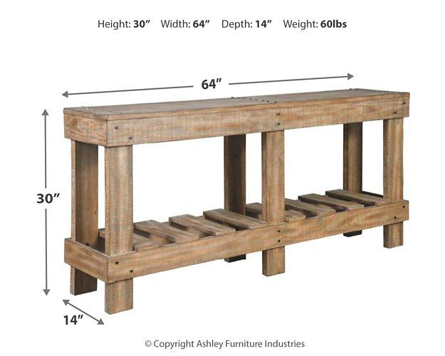 Susandeer Sofa/Console Table - Tony’s Furniture Store & Linen (GA) - Multi Location