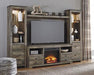 Trinell 4-Piece Entertainment Center with Electric Fireplace - Tony’s Furniture Store & Linen (GA) - Multi Location