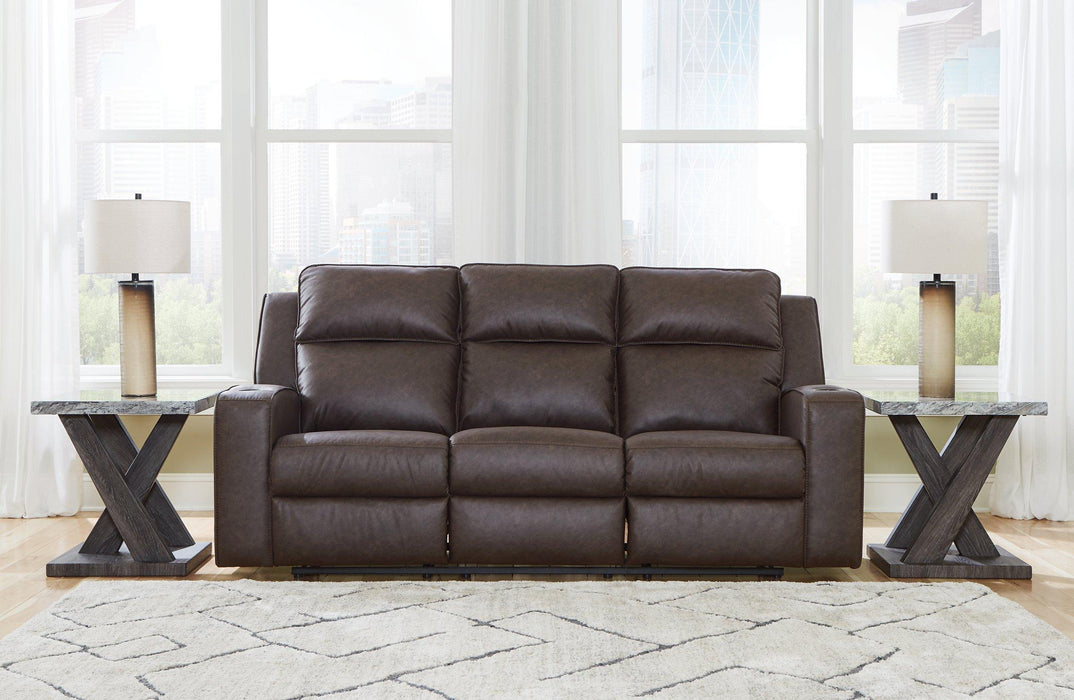 Lavenhorne Reclining Sofa with Drop Down Table - Tony’s Furniture Store & Linen (GA) - Multi Location