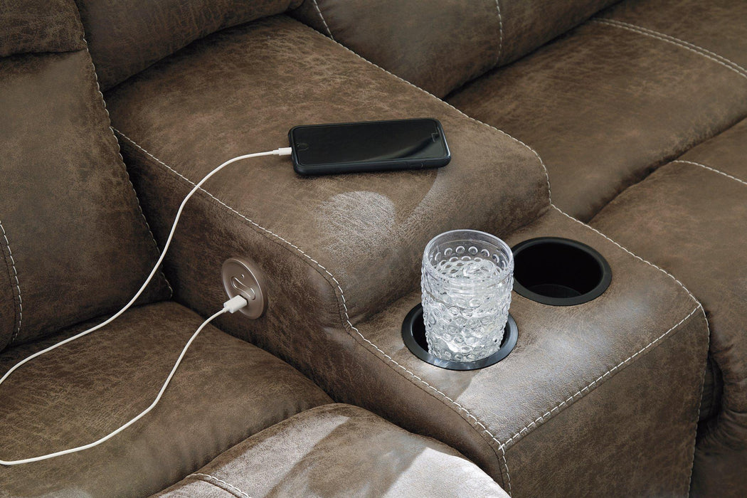 Segburg Power Reclining Sectional - Tony’s Furniture Store & Linen (GA) - Multi Location