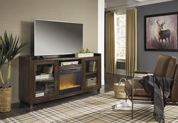 Starmore 70" TV Stand with Electric Fireplace - Tony’s Furniture Store & Linen (GA) - Multi Location