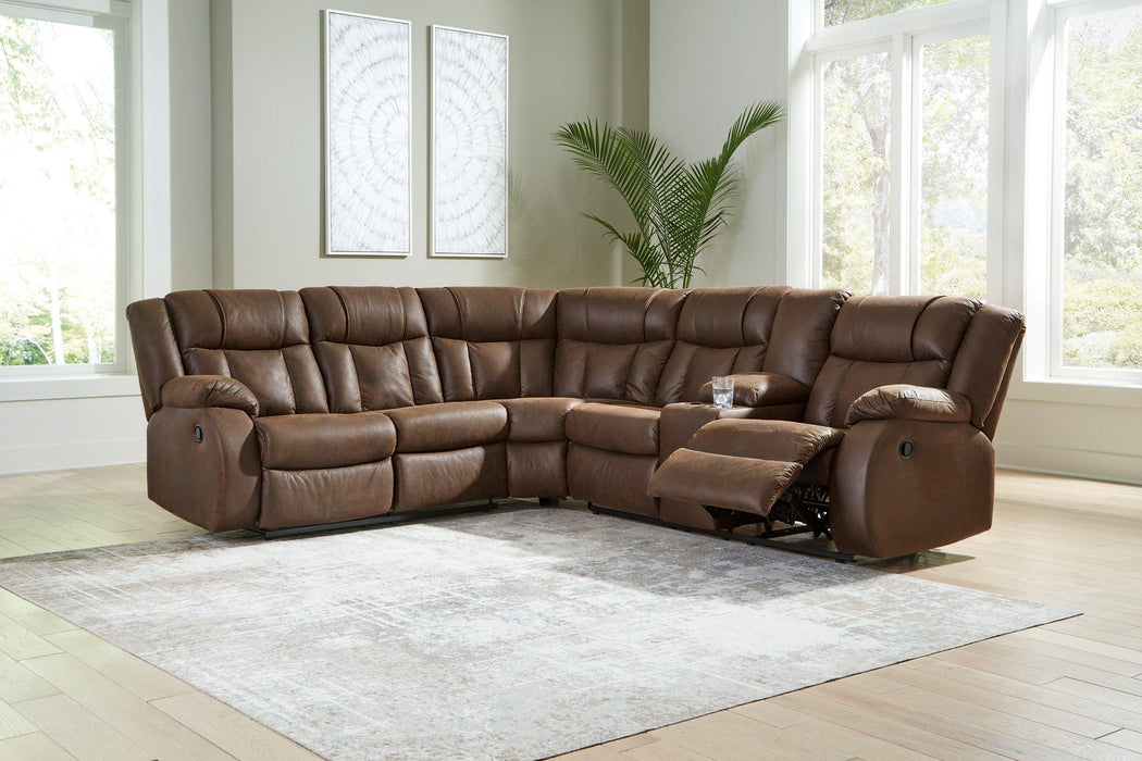 Trail Boys 2-Piece Reclining Sectional - Tony’s Furniture Store & Linen (GA) - Multi Location