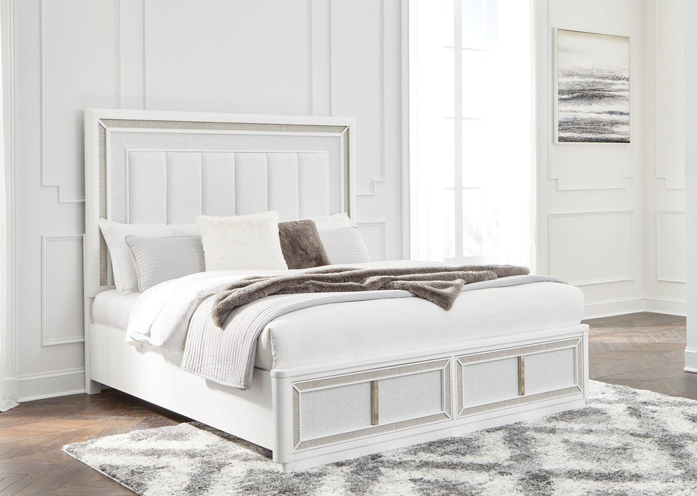 Chalanna Upholstered Storage Bed - Tony’s Furniture Store & Linen (GA) - Multi Location