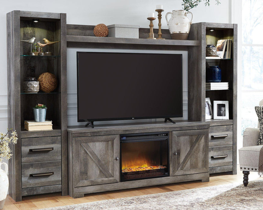 Wynnlow 4-Piece Entertainment Center with Electric Fireplace - Tony’s Furniture Store & Linen (GA) - Multi Location