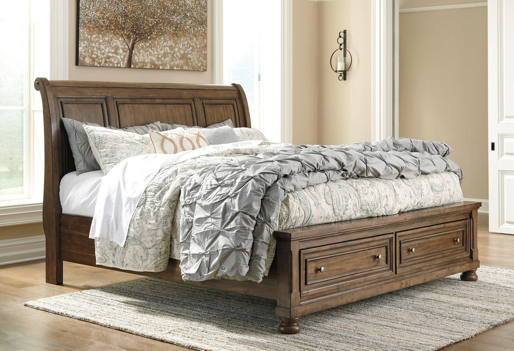 Flynnter Bed with 2 Storage Drawers - Tony’s Furniture Store & Linen (GA) - Multi Location
