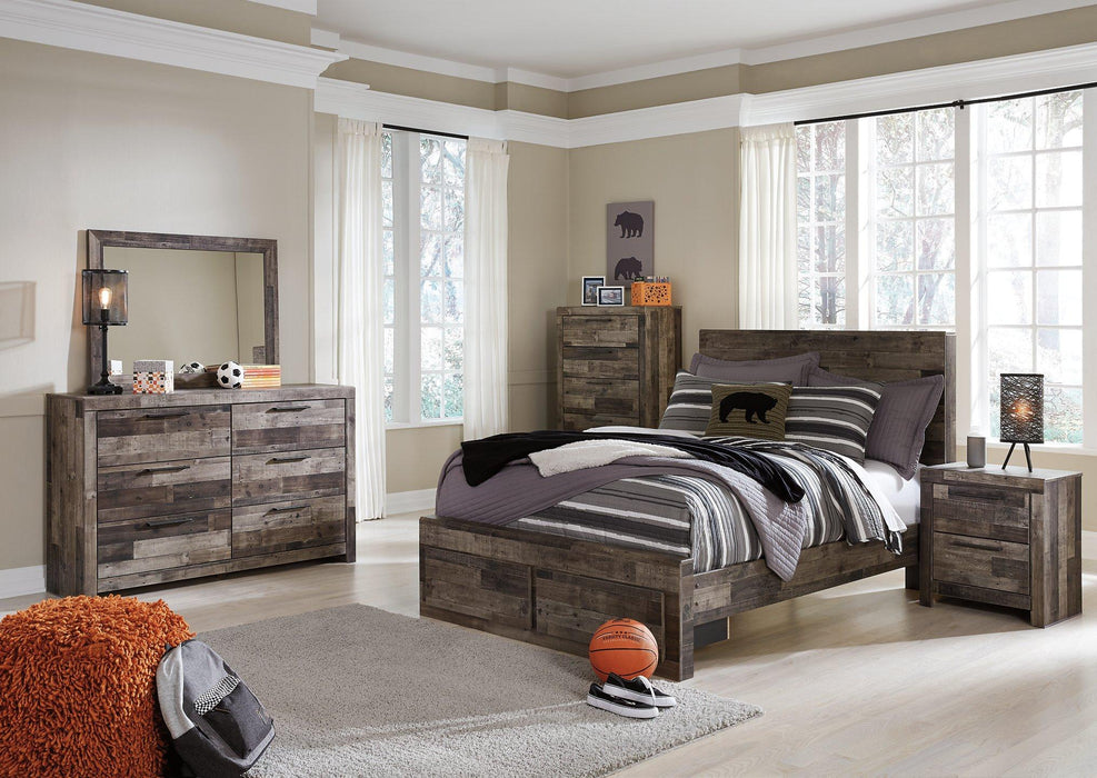 Derekson Bed with 2 Storage Drawers - Tony’s Furniture Store & Linen (GA) - Multi Location