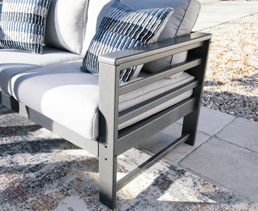 Amora Outdoor Loveseat with Cushion - Tony’s Furniture Store & Linen (GA) - Multi Location