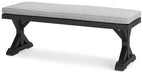 Beachcroft Outdoor Bench with Cushion - Tony’s Furniture Store & Linen (GA) - Multi Location