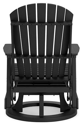 Hyland wave Outdoor Swivel Glider Chair - Tony’s Furniture Store & Linen (GA) - Multi Location