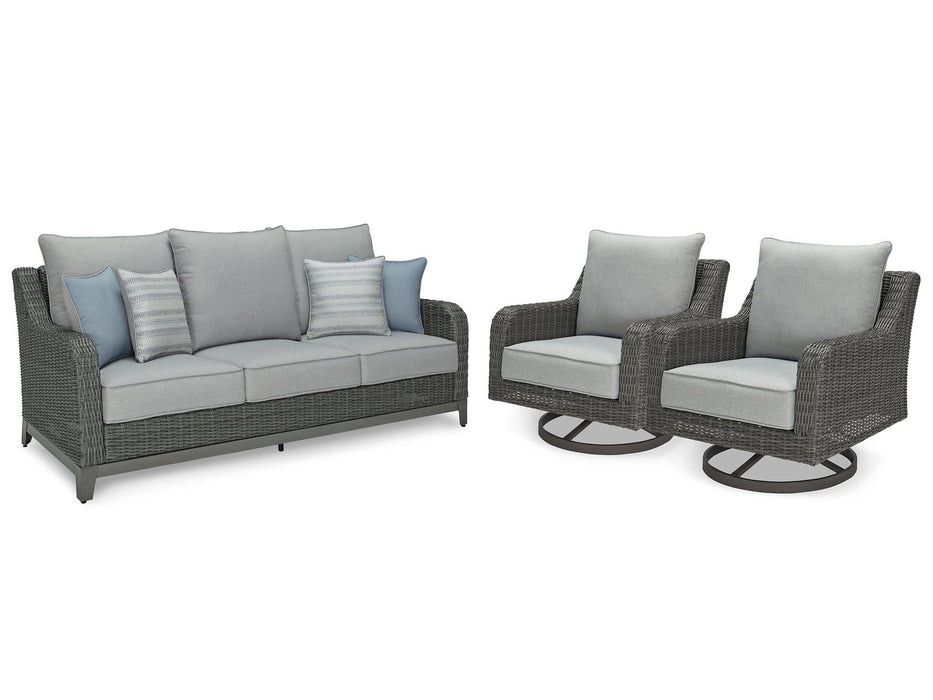 Elite Park Outdoor Seating Set - Tony’s Furniture Store & Linen (GA) - Multi Location