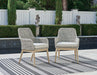 Seton Creek Outdoor Dining Arm Chair (Set of 2) - Tony’s Furniture Store & Linen (GA) - Multi Location