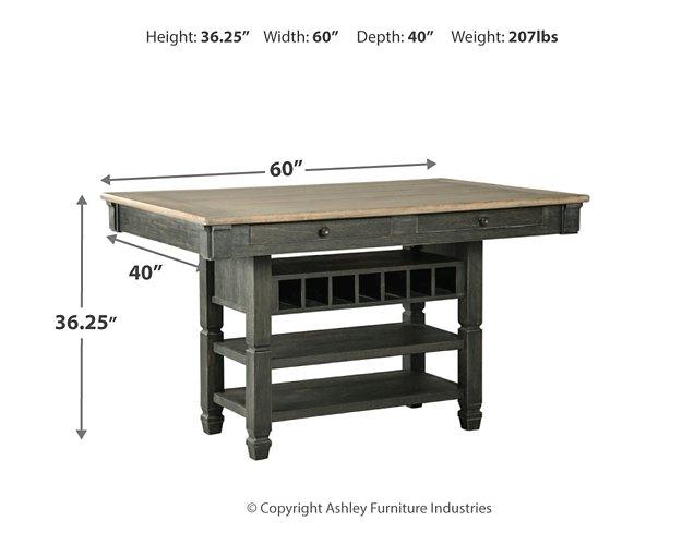 Tyler Creek Counter Height Dining Table - Tony’s Furniture Store & Linen (GA) - Multi Location