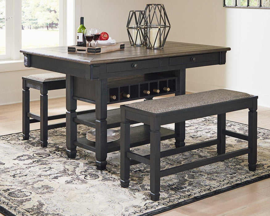 Tyler Creek Counter Height Dining Set - Tony’s Furniture Store & Linen (GA) - Multi Location