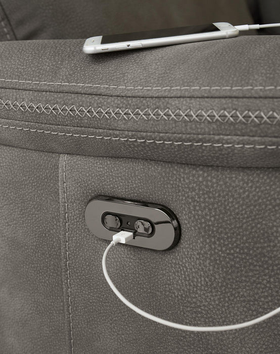 Next-Gen DuraPella Power Reclining Loveseat with Console - Tony’s Furniture Store & Linen (GA) - Multi Location