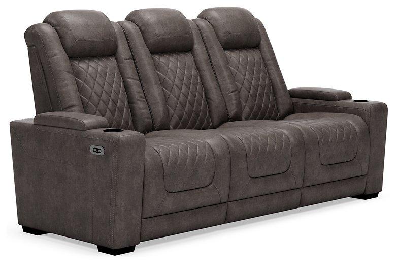 HyllMont Power Reclining Living Room Set - Tony’s Furniture Store & Linen (GA) - Multi Location