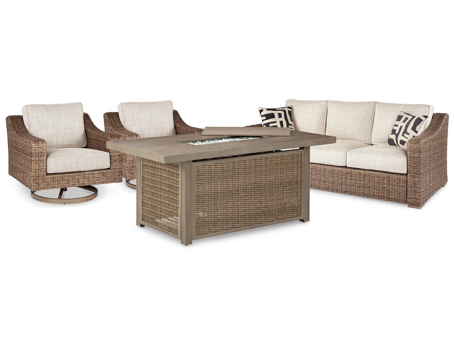 Beachcroft Outdoor Seating Set - Tony’s Furniture Store & Linen (GA) - Multi Location