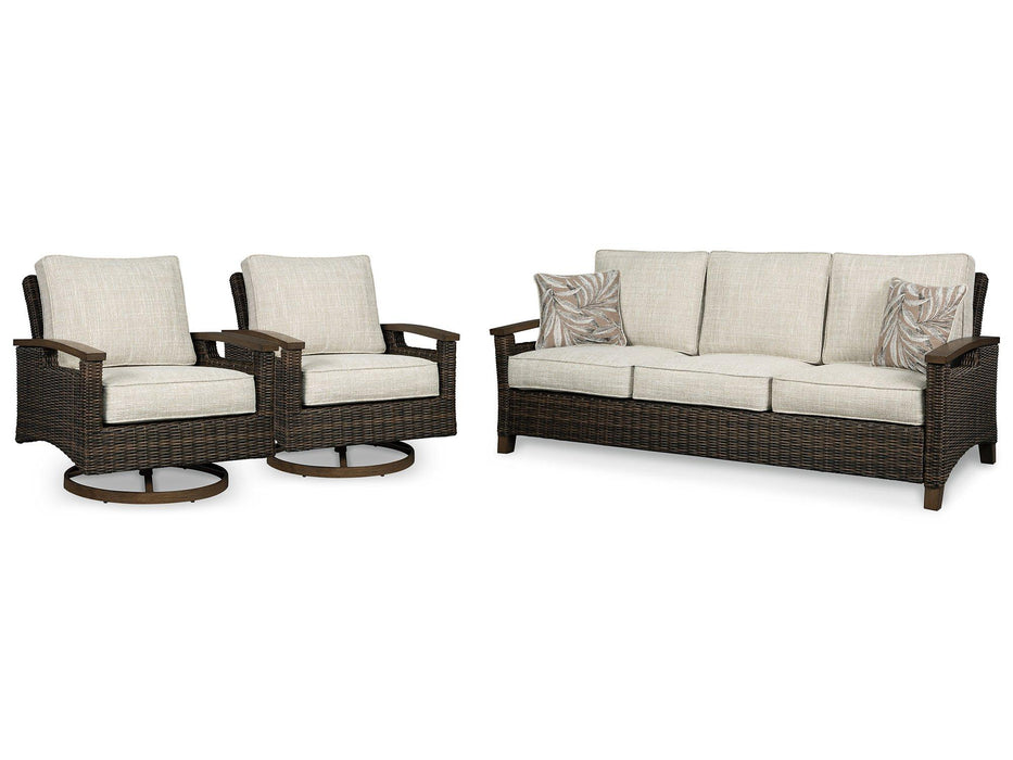 Paradise Trail Outdoor Seating Set - Tony’s Furniture Store & Linen (GA) - Multi Location