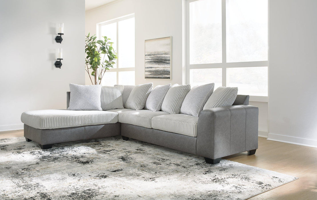 Clairette Court Sectional with Chaise - Tony’s Furniture Store & Linen (GA) - Multi Location