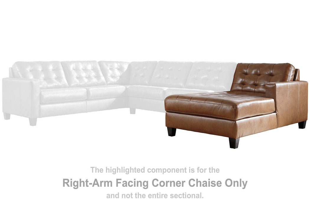 Baskove Sectional with Chaise - Tony’s Furniture Store & Linen (GA) - Multi Location