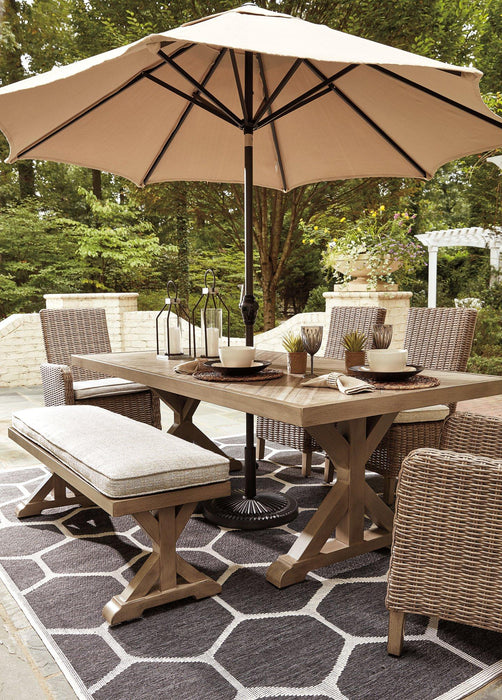 Beachcroft Outdoor Dining Table - Tony’s Furniture Store & Linen (GA) - Multi Location