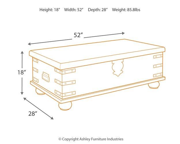Carynhurst Coffee Table with Lift Top - Tony’s Furniture Store & Linen (GA) - Multi Location