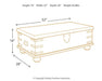 Carynhurst Coffee Table with Lift Top - Tony’s Furniture Store & Linen (GA) - Multi Location