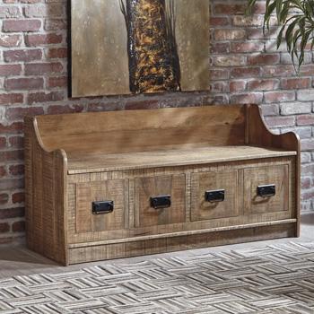 Garrettville Storage Bench - Tony’s Furniture Store & Linen (GA) - Multi Location