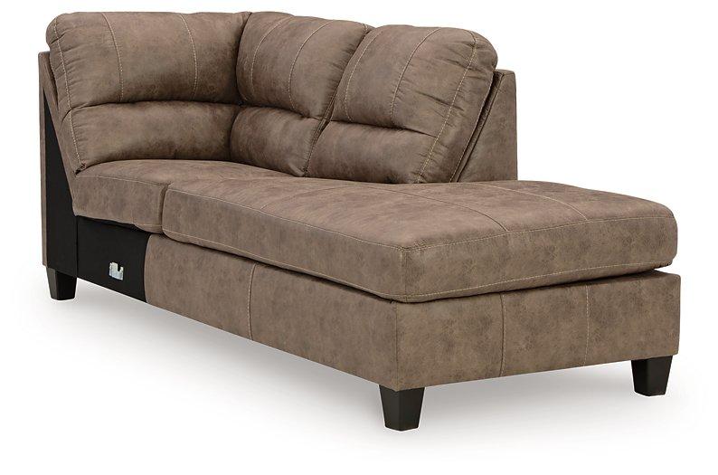 Navi 2-Piece Sectional Sofa Sleeper Chaise - Tony’s Furniture Store & Linen (GA) - Multi Location