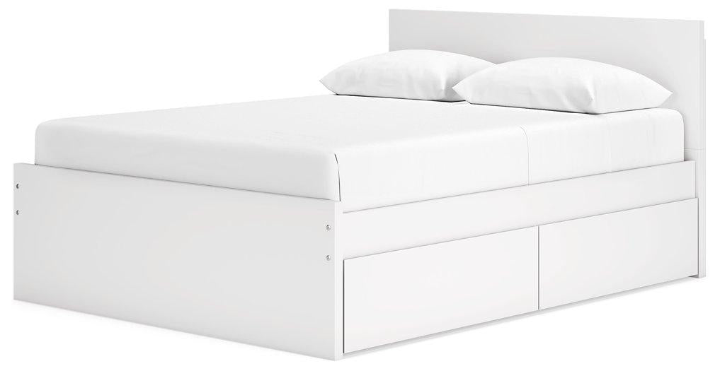 Onita Panel Bed with 2 Side Storage - Tony’s Furniture Store & Linen (GA) - Multi Location