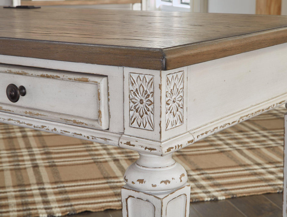 Realyn 2-Piece Home Office Desk - Tony’s Furniture Store & Linen (GA) - Multi Location
