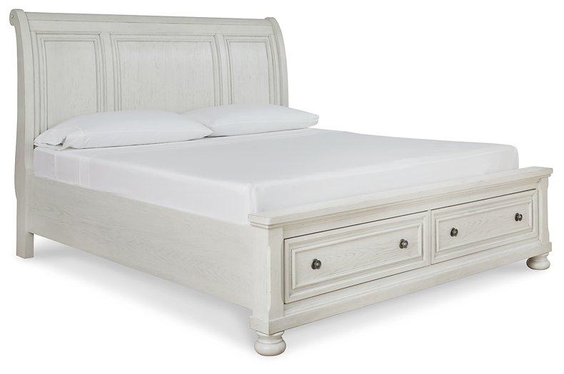 Robbinsdale Bed with Storage - Tony’s Furniture Store & Linen (GA) - Multi Location