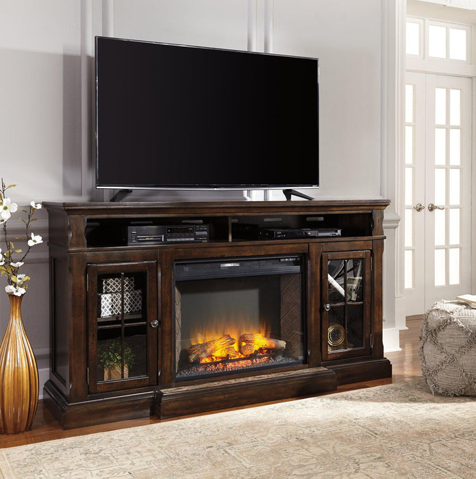 Roddinton 72" TV Stand with Electric Fireplace - Tony’s Furniture Store & Linen (GA) - Multi Location