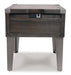 Todoe End Table with USB Ports & Outlets - Tony’s Furniture Store & Linen (GA) - Multi Location