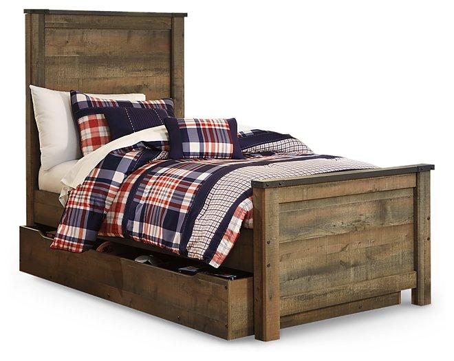 Trinell Bed with 1 Large Storage Drawer - Tony’s Furniture Store & Linen (GA) - Multi Location