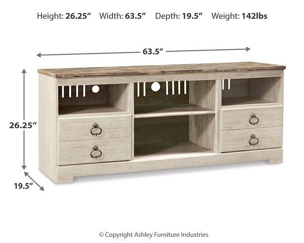 Willowton 4-Piece Entertainment Center with Electric Fireplace - Tony’s Furniture Store & Linen (GA) - Multi Location