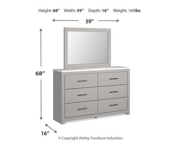 Cottonburg Dresser and Mirror - Tony’s Furniture Store & Linen (GA) - Multi Location