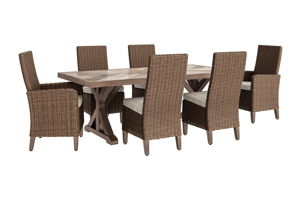 Beachcroft Outdoor Dining Set - Tony’s Furniture Store & Linen (GA) - Multi Location