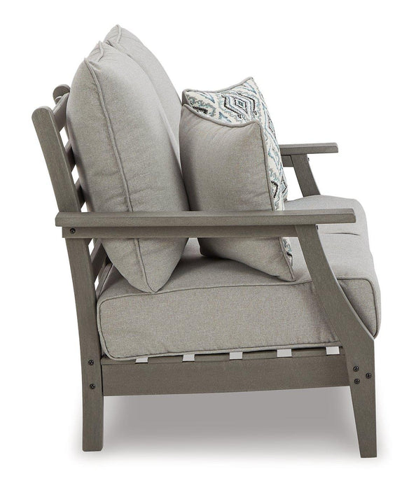 Visola Outdoor Sofa and Loveseat Set - Tony’s Furniture Store & Linen (GA) - Multi Location