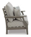 Visola Outdoor Loveseat and Coffee Table - Tony’s Furniture Store & Linen (GA) - Multi Location