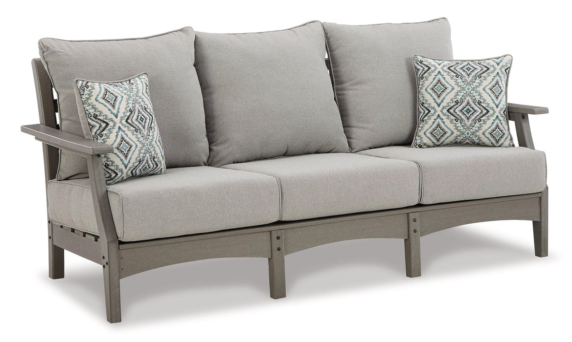 Visola Outdoor Sofa and Loveseat Set - Tony’s Furniture Store & Linen (GA) - Multi Location